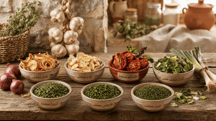 Dehydrated Vegetables